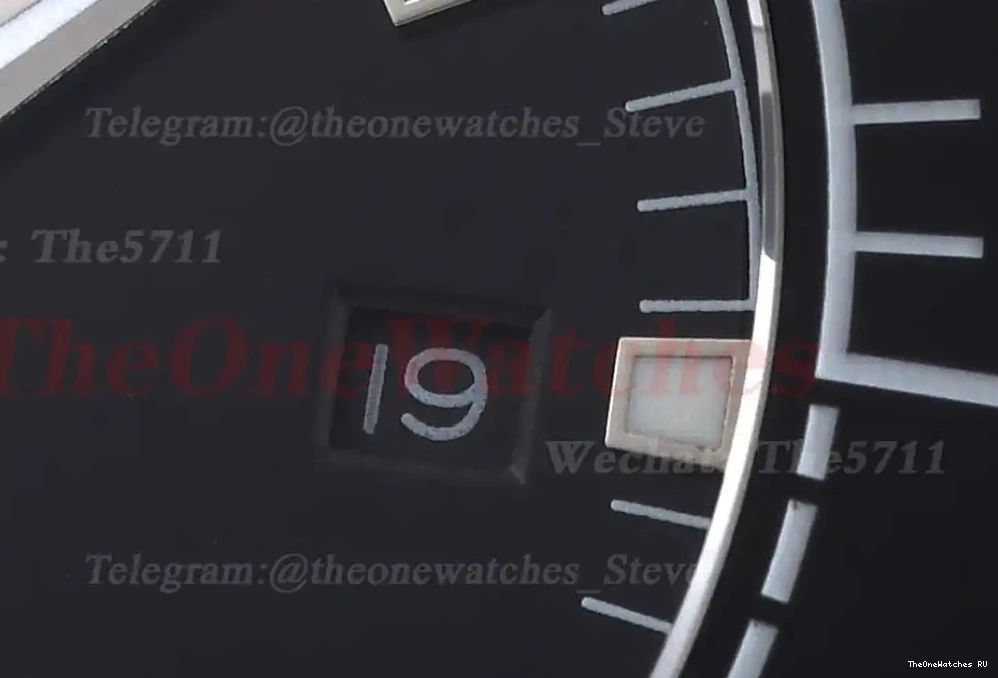 SS GDF Seamaster 600m Stk MY8215 Black SS 43mm 0409
